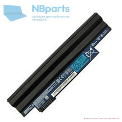 Аккумулятор (батарея) для ноутбука Acer Aspire One D270 D260 D255 11.1V 4400mAh чёрный OEM