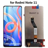 LCD дисплей для Xiaomi Redmi Note 11 5G в сборе с тачскрином (черный) Оригинал 100%