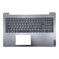 Верхняя часть корпуса (Palmrest) Lenovo IdeaPad 3-15ITL6, серый, с клавиатурой