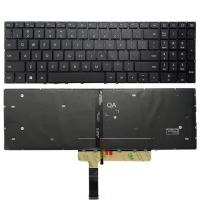 Клавиатура для ноутбука Huawei MateBook D16 RLEF-X, чёрная, с подсветкой, RU (MZ)