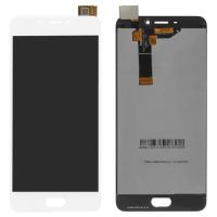 LCD дисплей для Meizu M6 в сборе с тачскрином (белый)