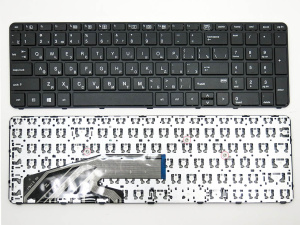 Клавиатура для ноутбука HP 450 G3 470 G3, чёрная, с рамкой, RU