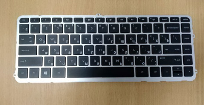 Клавиатура для ноутбука HP Envy TouchSmart 14-k, серебро, RU