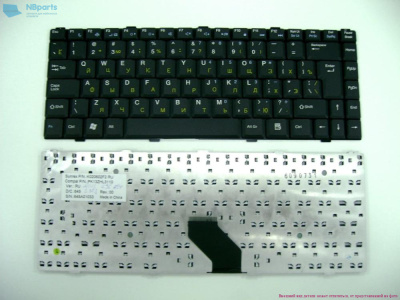 Клавиатура для ноутбука ASUS Z96 чёрная, RU