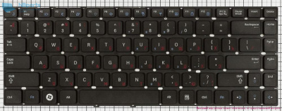 Клавиатура для ноутбука Samsung Q430, QX410, чёрная, RU
