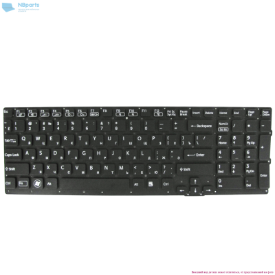 Клавиатура для ноутбука Sony VPC-SE, чёрная, RU