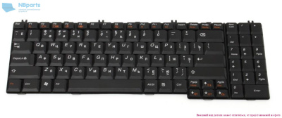 Клавиатура для ноутбука Lenovo IdeaPad G550, чёрная, RU