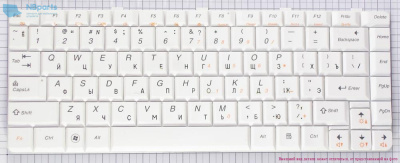 Клавиатура для ноутбука Lenovo IdeaPad Y650, белая, US