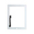 Тачскрин для Apple iPad 3/4 без кнопки Home, White (Original)