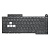 Клавиатура для ноутбука ASUS ROG Strix G15 G513, чёрная, с RGB-подсветкой (4-ZONE), RU (MZ)
