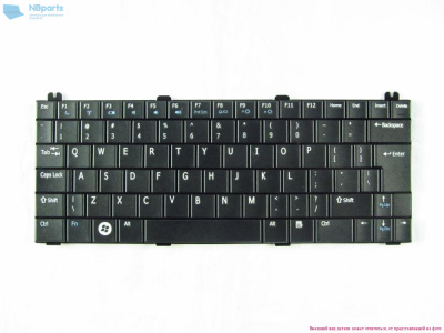 Клавиатура для ноутбука Dell Inspiron Mini 12, чёрная, US