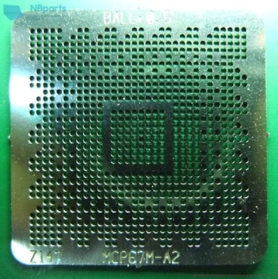 Трафарет прямого нагрева MCP67MV-A2