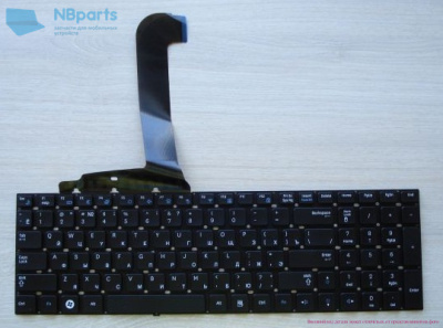 Клавиатура для ноутбука Samsung RF710, чёрная, с подсветкой, RU