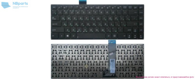 Клавиатура для ноутбука ASUS X402 S451 чёрная, RU
